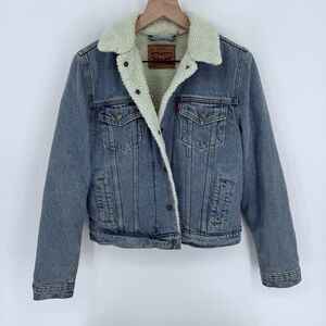 Levi Jean Jacket - Sherpa lining